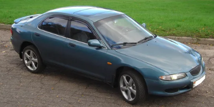 Дефлекторы окон (ветровики) Mazda Xedos 6 1994-2000 (Мазад Кседос) ТМ Кобра Тюнинг