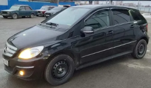 Дефлекторы окон (ветровики) Mercedes Benz B-klasse (W245) 2005-2011 (Мерседес 245) ТМ Кобра Тюнинг