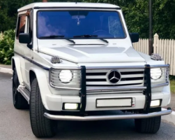 Дефлекторы окон (ветровики) Mercedes Benz G-klasse (W463) 3d 1990"EuroStandard" ТМ Кобра Тюнинг