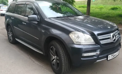 Дефлекторы окон (ветровики) Mercedes Benz GL-klasse (X164) 2006-2012 ТМ Кобра Тюнинг