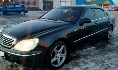 Дефлекторы окон (ветровики) Mercedes Benz S-klasse (W220) 1998-2005 ТМ Кобра Тюнинг