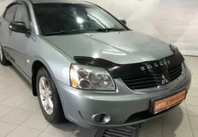 Дефлектор капота (мухобойка) Mitsubishi  Galant с 2003-2008 г.в.(до ресталинга) (Митсубиши Галант) ТМ Вип Тюнинг