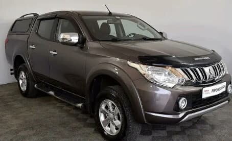 Дефлекторы окон (ветровики) Mitsubishi L200 V 2015/Triton 2015 (Митсубиши Л200) ТМ Кобра Тюнинг