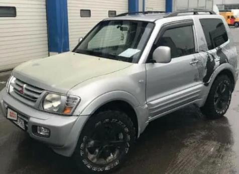 Дефлекторы окон (ветровики) Mitsubishi Pajero III 3d 1999-2006; IV 3d 2006 (Митсубиши Паджеро) ТМ Кобра Тюнинг