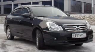 Дефлекторы окон (ветровики) Nissan Almera 2013- (Ниссан Альмера) ТМ SIM