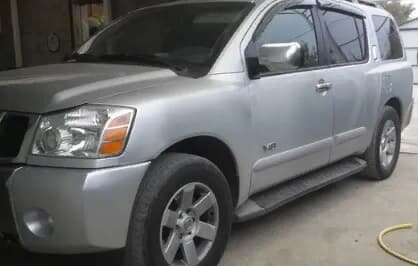 Дефлекторы окон (ветровики) Nissan Armada 2003 (Ниссан Армада) ТМ Кобра Тюнинг