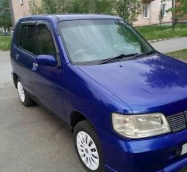 Дефлекторы окон (ветровики) Nissan Cube I 1998-2003 (Ниссан Куб) ТМ Кобра Тюнинг