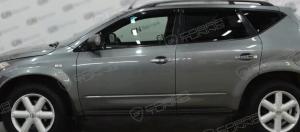 Дефлекторы окон (ветровики) Nissan Murano I (Z50) 2002-2008 (Ниссан Мурано) ТМ Кобра Тюнинг