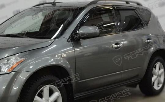 Дефлекторы окон (ветровики) Nissan Murano I (Z50) 2002-2008 (Ниссан Мурано) ТМ Кобра Тюнинг