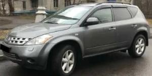 Дефлекторы окон (ветровики) Nissan Murano I (Z50) 2002-2008"EuroStandard" (Ниссан Мурано) ТМ Кобра Тюнинг