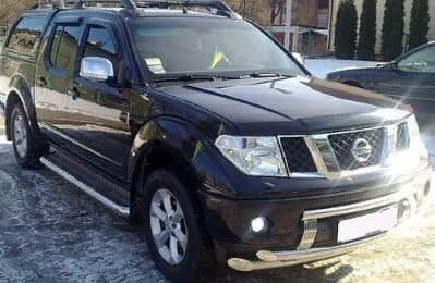 Дефлектор капота (мухобойка) Nissan Patrol 2010- (Ниссан Патрол) ТМ SIM