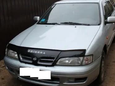 Дефлектор капота (мухобойка) NISSAN Primera с 1996–1999 г.в.(P11) (Ниссан Примьера) ТМ Вип Тюнинг