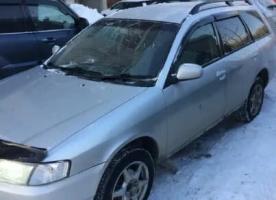 Дефлекторы окон (ветровики) Nissan Wingroad (Y11) 1999-2005 (Ниссан Вингроуд) ТМ Кобра Тюнинг