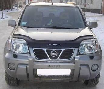 Дефлектор капота (мухобойка) NISSAN X-Trail с 2001-2006 г.в.кузов Т-30 (Ниссан Икс Трейл) ТМ Вип Тюнинг