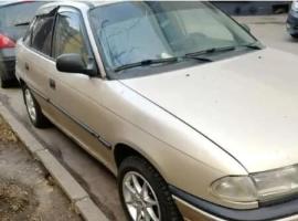 Дефлекторы окон (ветровики) Opel Astra F Sd 1991-1998"EuroStandard" (Опель Астра) ТМ Кобра Тюнинг