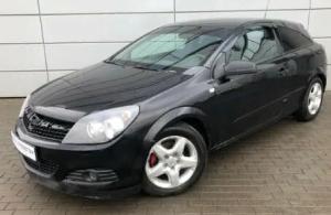 Дефлекторы окон (ветровики) Opel Astra H Hb 3d 2005  (Опель Астра) ТМ Кобра Тюнинг