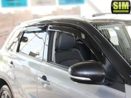 Дефлекторы окон (ветровики) Opel Astra H SD 2004-2012 (Опель Астра Н) ТМ SIM