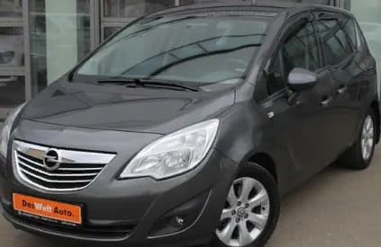 Дефлекторы окон (ветровики) Opel Meriva B 2011 (полная) (Опель Мерива) ТМ Кобра Тюнинг