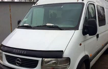 Дефлектор капота (мухобойка) Opel Movano с 1998–2003 г.в. (Опель Мовано) ТМ Вип Тюнинг