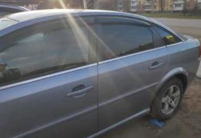 Дефлекторы окон (ветровики) Opel Vectra C Hb 5d 2002-2008"EuroStandard" (Опель Вектра) ТМ Кобра Тюнинг