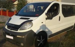 Дефлектор капота (мухобойка) Opel Vivaro с 2001 г.в. (Опель Виваро) ТМ Вип Тюнинг