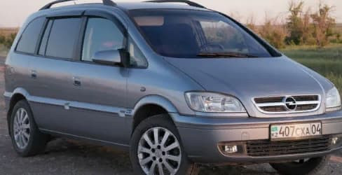 Дефлекторы окон (ветровики) Opel Zafira A 2000-2005/Travid 2001-2004 (Опель Зафира) ТМ Кобра Тюнинг