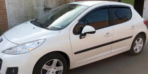 Дефлекторы окон (ветровики) Peugeot 207 Hb 5d 2006 (Пежо 207) ТМ Кобра Тюнинг