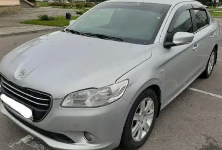 Дефлекторы окон (ветровики) Peugeot 301 Sd 2012 (Пежо 301) ТМ Кобра Тюнинг