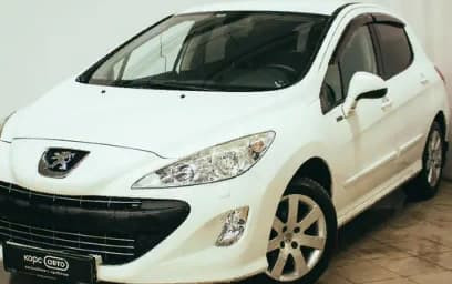 Дефлекторы окон (ветровики) Peugeot 308 Hb 5d 2008-2014 (Пежо 308) ТМ Кобра Тюнинг