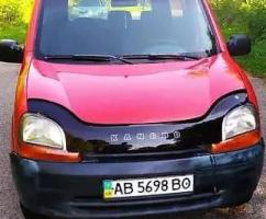 Дефлектор капота (мухобойка) Renault Kangoo c 1997-2003 г.в. (Рено Кангу) ТМ Вип Тюнинг