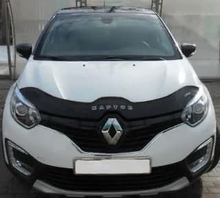 Дефлектор капота (мухобойка) Renault Kaptur c 2016 г.в.(РФ) (Рено Каптюр) ТМ Вип Тюнинг