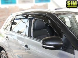 Дефлекторы окон (ветровики) Subaru Outback 2010-2014 (Субару Аутбэк) ТМ SIM